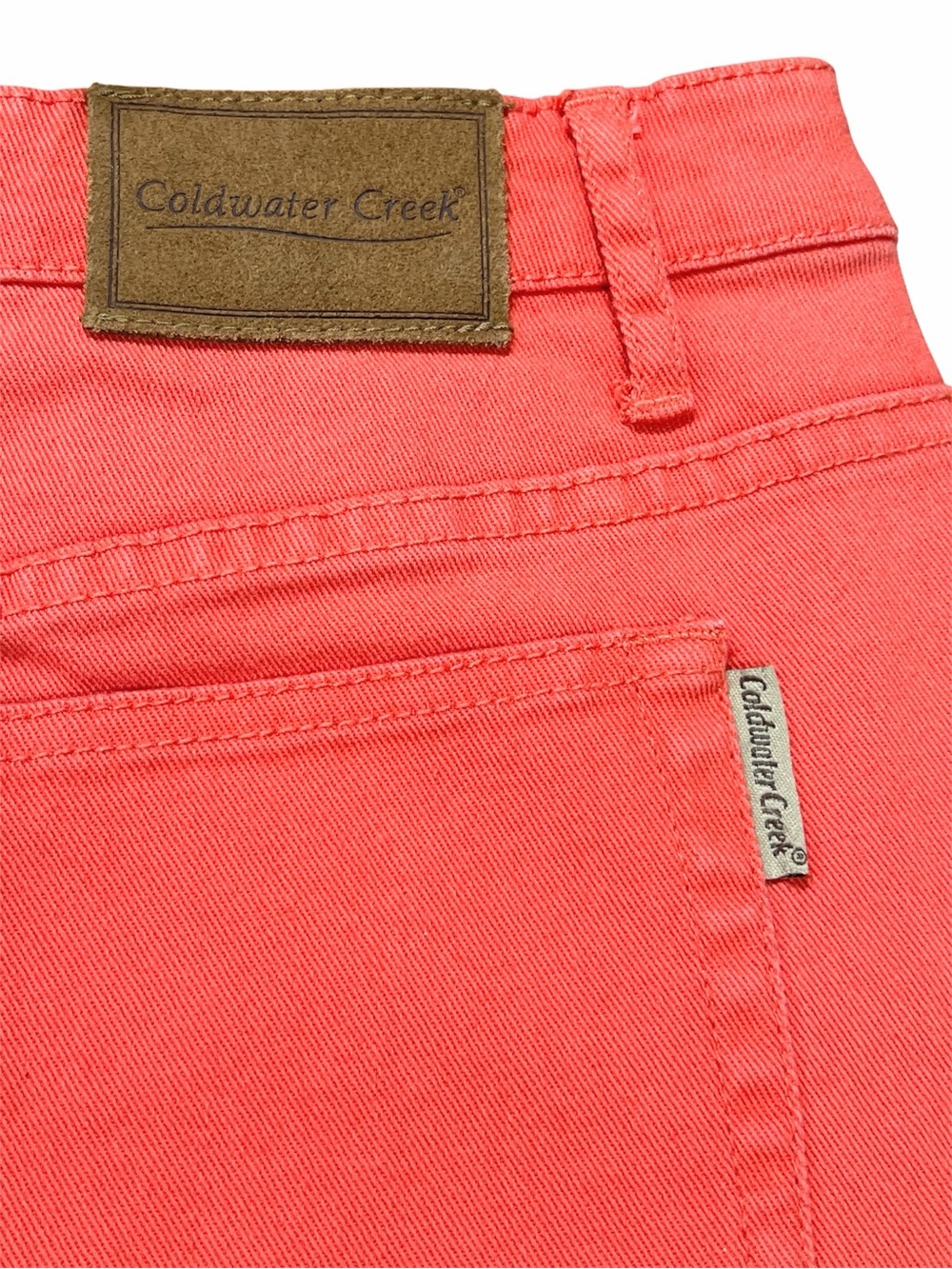 Coldwater Creek Persimmon Tummy control Straight-Leg Jeans 16 - Picture 3 of 7